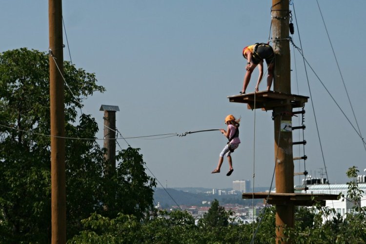 Poukaz do lanového centra - Balíček + Big Swing