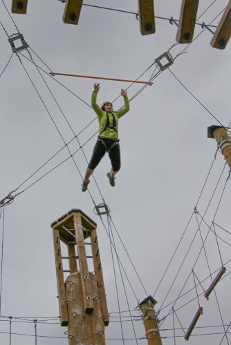 Poukaz do lanového centra - Balíček + Big Swing