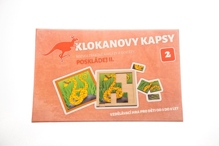 2) Klokanovy kapsy - poskládej II. (stará verze)