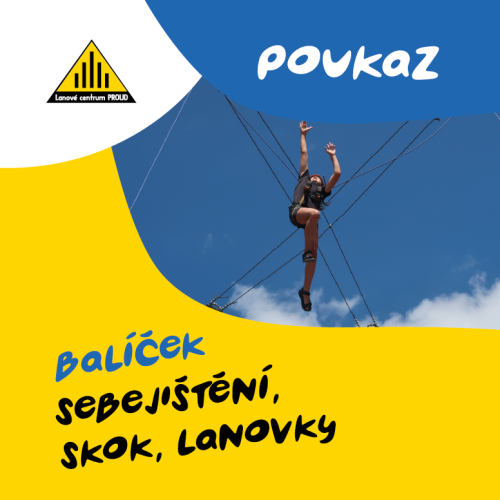 Poukaz do lanového centra - Balíček