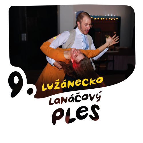 9. Lužánecko-lanáčový ples - Vyberte stůl: Sál - stůl č.1